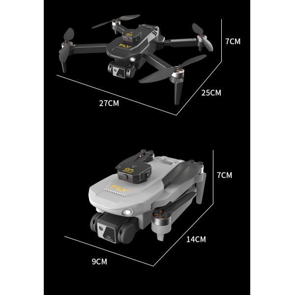 Mini Drone with 1080P Video Recording Camera 12 Minutes Flying Time 100 Meters Flying Distance Profissional FPV RC Drone
