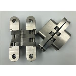 Custom Made Invisible Spring Hinges , Stainless Steel Continuous Hinges Heavy