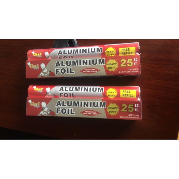 Quality Heavy Gauge Aluminum Foil Wrapping Paper With 10mic - 25mic Thickness wholesale