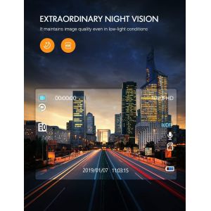 500mAH Battery Truck Dash Cam 7 inch Car GPS Navigation System