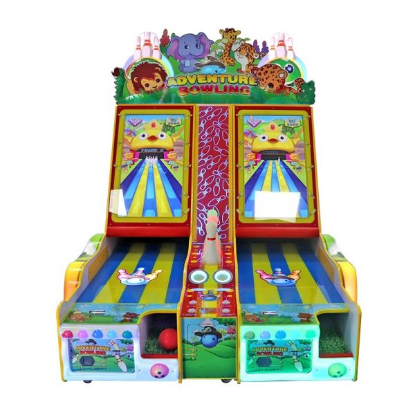 IAAPA Adventure Bowling Commercial Arcade Machines , 200W Personal Arcade
