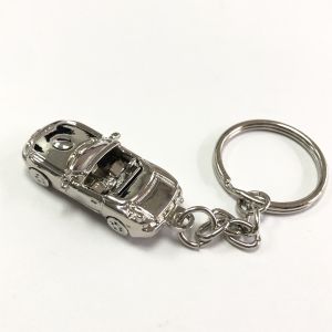 Convertible Car Model Keychain , Custom Vintage 3D Car Keychain