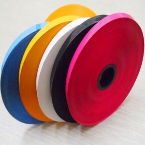 Cheap Colored 8mm*1000m Good Quality High Adhesive Hot Stamping Foil Ribbon For Cable&amp;Pipe Marking Tape Date Coder for sale