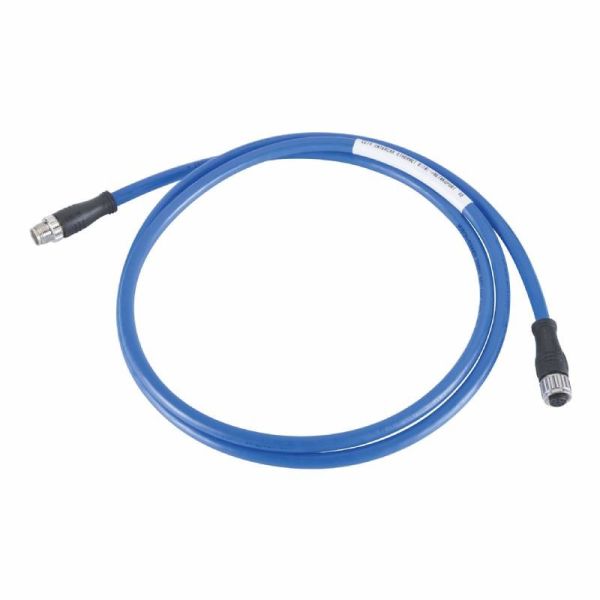 Quality NFPA 130 LSZH Industrial Ethernet Cable 8 Pin X Code Male To Female M12 A Code wholesale