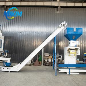 Automated feed pellet production equipment, fully automatic, easy to operate,