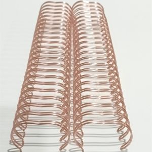 Cheap 2:1 Binding Coils Twin Loop Spiral Wire O For Book Store Datebook for sale