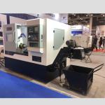 Precision Slant Bed Turret Type Mini Cnc Lathe Machine Y Axis Turning And