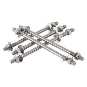 ISO9001 Certified Hexagon Threaded Socket Bolts for Construction Projects