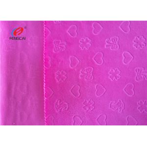 100 polyester velboa micro fabric / short pile plush fabric / polar fleece