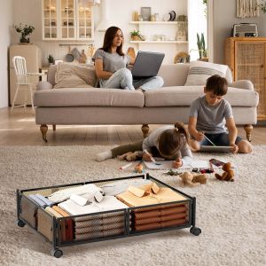 Under Bed Storage With Wheels Under Bed Storage Containers Large Metal Foldable