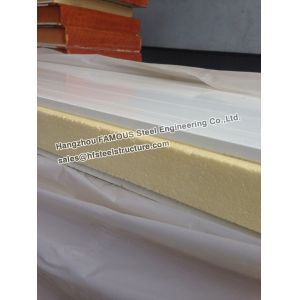 Meat PU Insulated Cold Room Panel Construction With Low Temperature