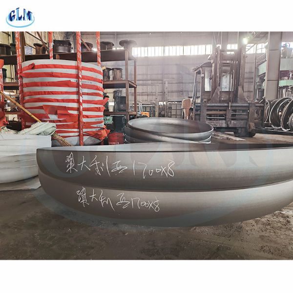 Customizable Carbon Steel Semi Elliptical Head With 8mm Thickness 1700mm