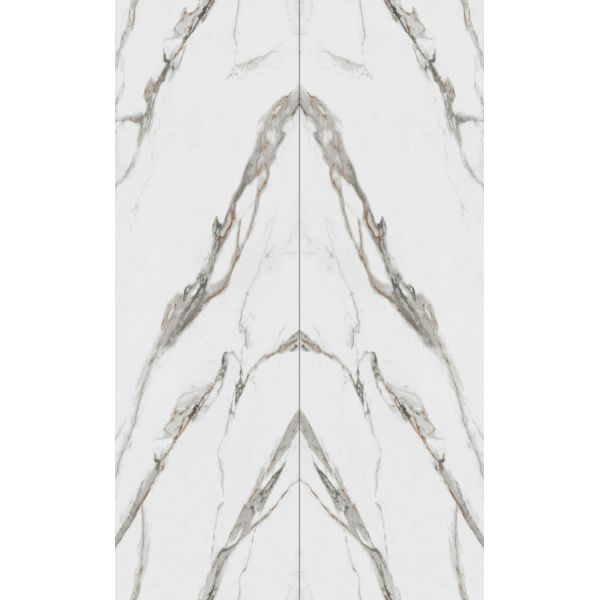 Quality Foshan Modern Porcelain Tile Big Porcelain Calacatta  Slabs White Marble Floor Slabs Large Format  800*2600mm wholesale