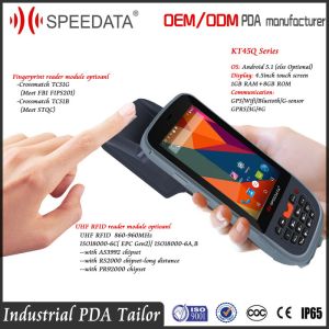 Rugged Mobile PDA Android Rfid Handheld Readers with 900Mhz Modules