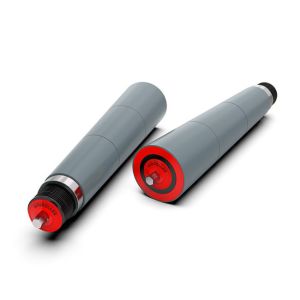 Plastic Poly-V Belt Conveyor Roller Tapered Drum For Curved Conveyor Diameter