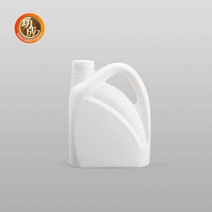 China HDPE Gasoline Plastic Bottle Engine Oil Bottle With Screw Cap on sale