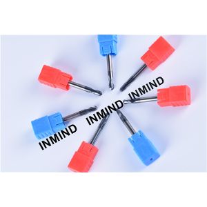 R1.75 , AlTiN , HRC50 ,Spherical Ball end mill R1.75 Dia 3.5mm ,Black Coating