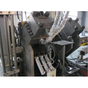 CNC Angle Bar Punching Shearing Machine Saving Raw Material High Positioning