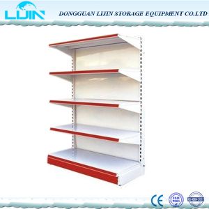 Double / Single Sided Convenience Store Shelving , Metal Grocery Display Racks