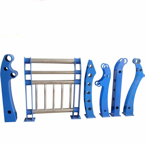 Quality Outdoor Bridge Guardrail Barrier Customized Sand Casting Spraying Traffic Guard Rail wholesale