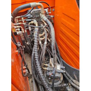 Korea Mini Used Doosan DX75 7.5 Excavator with Original Hydraulic Valve in