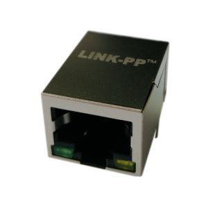 Cheap Low-Profile RJ45 Jack With LEDS LPJE167BDNL for sale