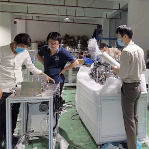 FFP2 FFP3 N95 Face Mask Making Machine Semi Auto System With CE Certification