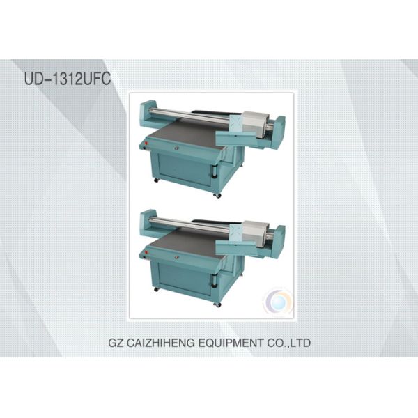Digital UV Flatbed Printing Machine , Wide Format Glass Printer Machine Galaxy