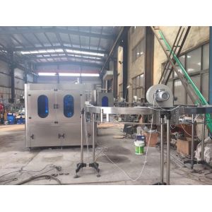 Washing, Filling and Sealing 3 in 1 Monoblock Drink Water Filling Machine for