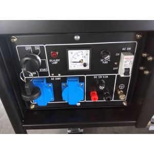 AC Single Phase Open Diesel Generator 3KW Max Power , 640*480*530mm