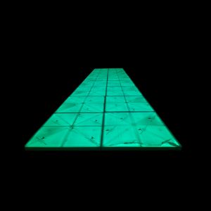 China DMX LED Infinity LED Light Dance Floor T Stage Show Flooring 720pcs 10mm on sale