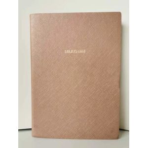 Promotional Products Custom Made Journal Book Sewing Binding With A Pink PU