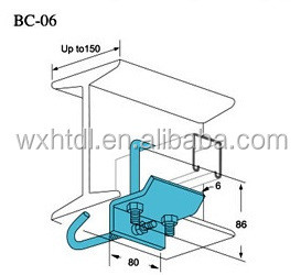 2-In U-Bolt Strut Beam Clamp Channel Universal