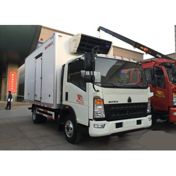 High Temperature Stability 20CBM Refrigerated Van Truck For Frozen Foods