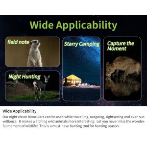 Monocular Digital Image Intensifier Night Vision Camera Outdoor Hunting