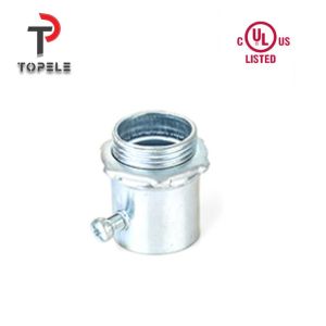 Cheap Aluminum /Die Cast Zinc /Zinc-plated Steel EMT Connector UL 1/2"-4" Size for sale