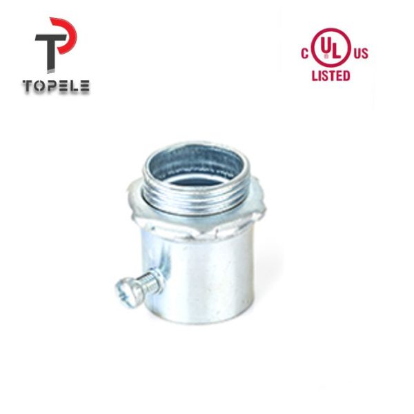 Quality Aluminum /Die Cast Zinc /Zinc-plated Steel  EMT Connector UL 1/2"-4" Size wholesale