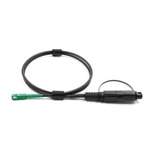 IP67 Optitap Patch Cord SC APC to SC APC 1 Core 9/125 G.657.A1 LSZH Jacket