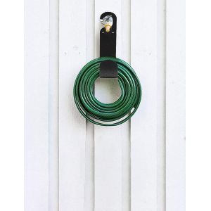 China Garden Hose Hanger Wall Mount Hose Holder Heavy Duty Car Hose and Cord Hook Black 9 Inch on sale