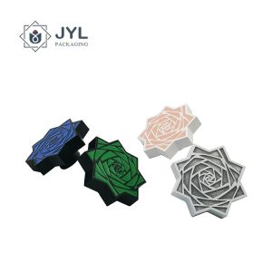 Flower Shaped Zamac Perfume Cap For High End Niche Brand Customized