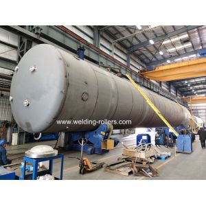 Cheap 200 Ton Selfing Aligning Welding Pipe Rollers Heavy Duty With PU Wheels for sale