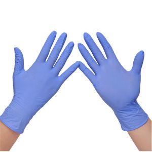 NITRILE Examination Glove, well protective, 24cm S , M , M, L, EN455, amst, EN