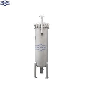 Customized Stainless Steel Filter Housing, SUS304/316, 1-100μm, 0.6-1.6Mpa