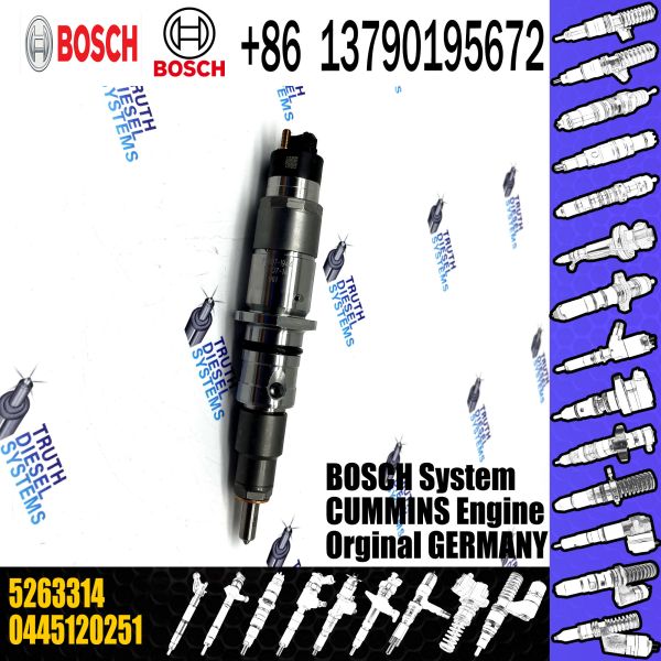 Replacement 5263314 0445120251 0445120211 0445120151 0445120209 Fuel Injector