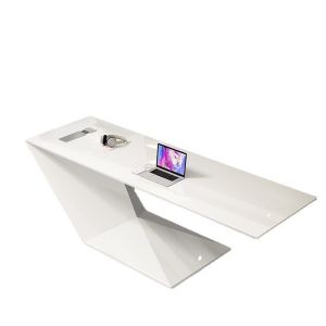 Home Office Funiture Morden Work Office Desk with Custom White Paint Consulting