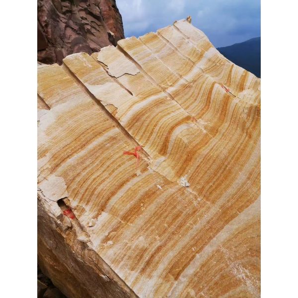 Interior Decoration Sandstone Wall Cladding Slab Slip Resistance