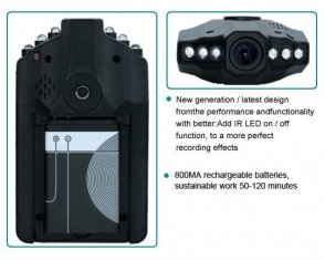 driving recorder CCB012PT –HD 720P Car Video recorder with 2.5"TFT Screen