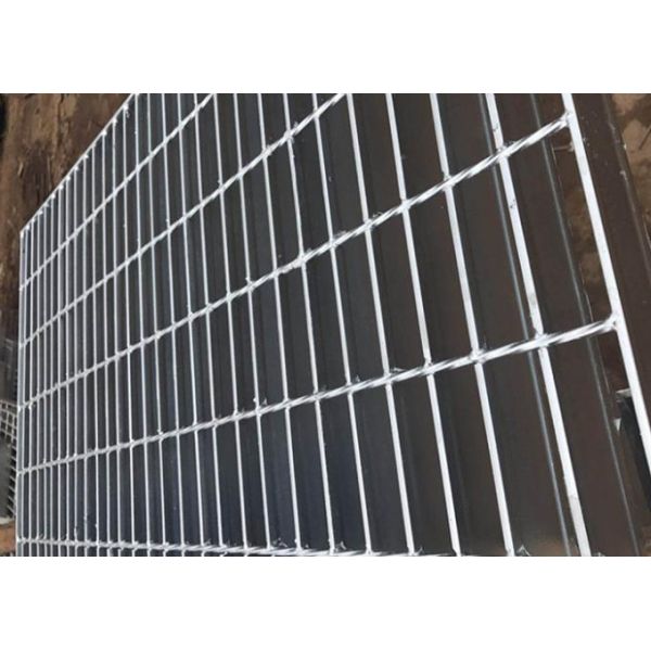Industrial Steel Grating 25-W-4 Platform