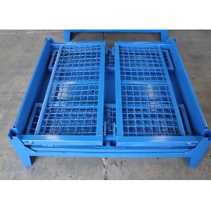 Metal Turnover Collapsible Pallet Cage Stillage Crates Heavy Load 2000kg