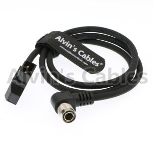 ANTON BAUER D-Tap to 4 PIN Hirose Right Angle Male Power Cable for Sound Devices